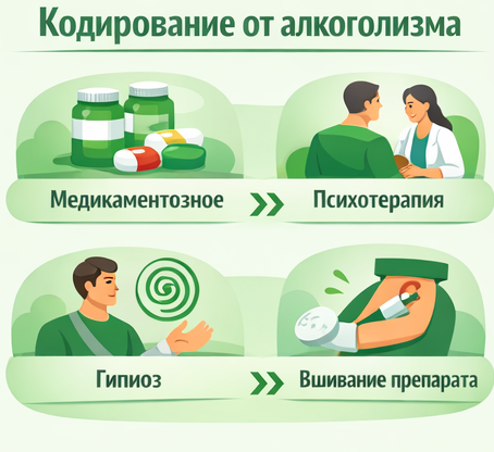 кодирование от алкоголизма в Грязях Санати